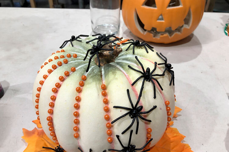 Seasonal Pumpkin Arrangement