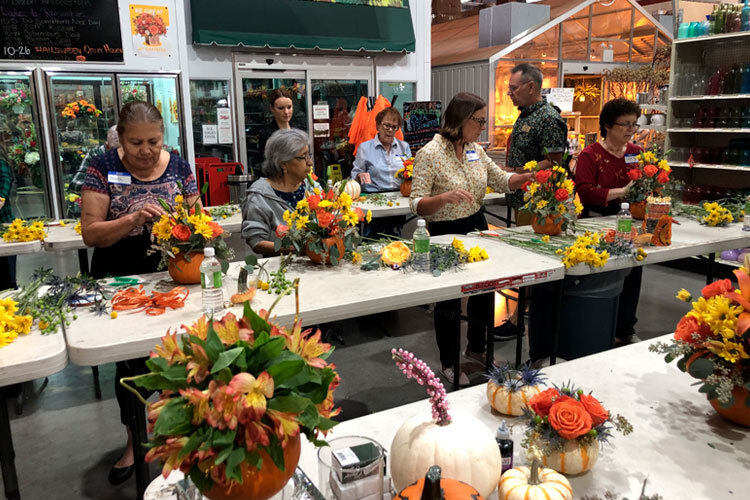 Seasonal Pumpkin Arrangement