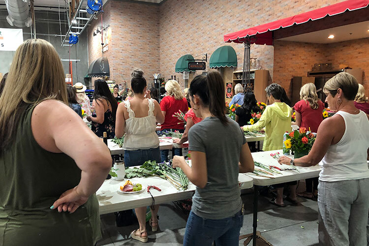 Wine & Design Floral Basics Design Class