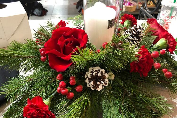 Holiday Table Centerpiece