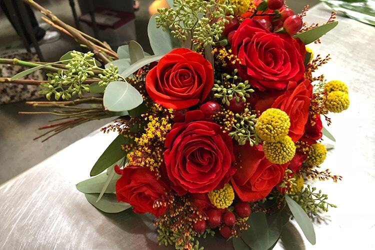 Fall Bridal Bouquet Design Class