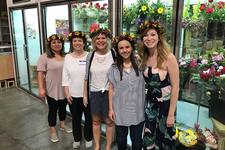 Floral Crown Design Class