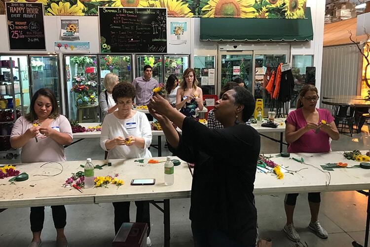 Floral Crown Design Class