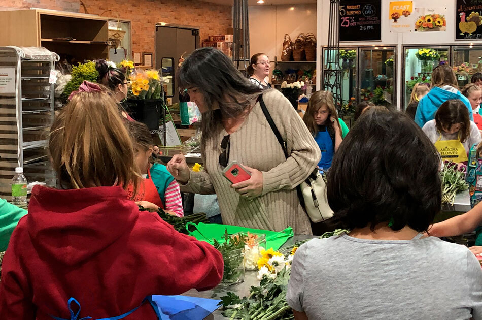 Girl Scouts Flower Badge Workshop