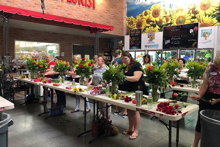 Summer Color Bouquet Design Class