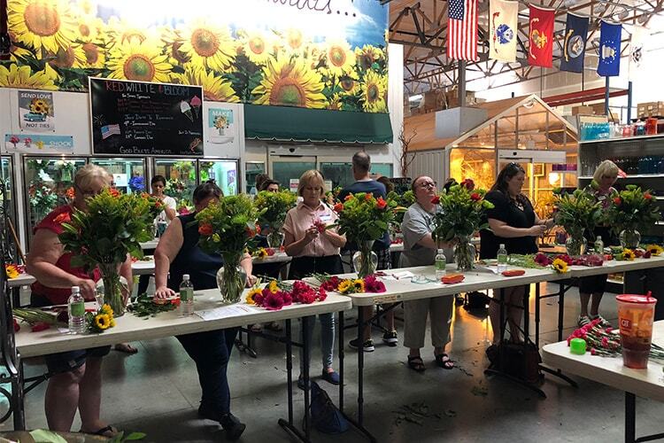 Summer Color Bouquet Design Class